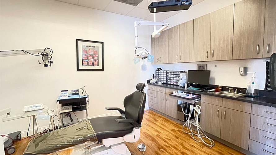 Dental exam room